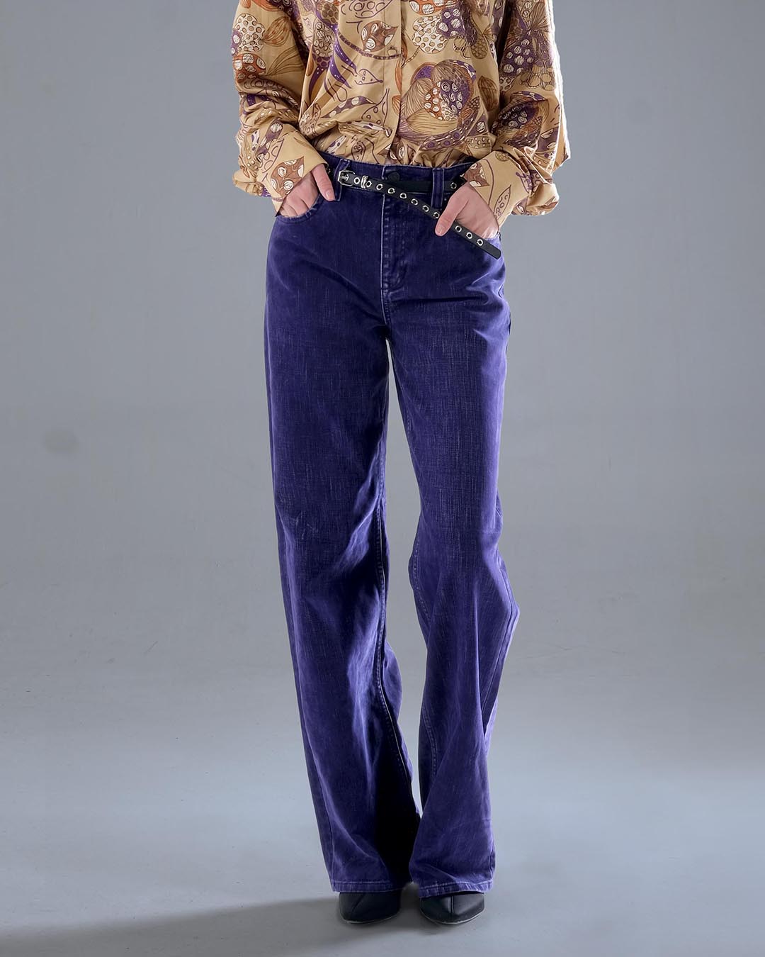 KADIFE DOKU DENIM PANTOLON