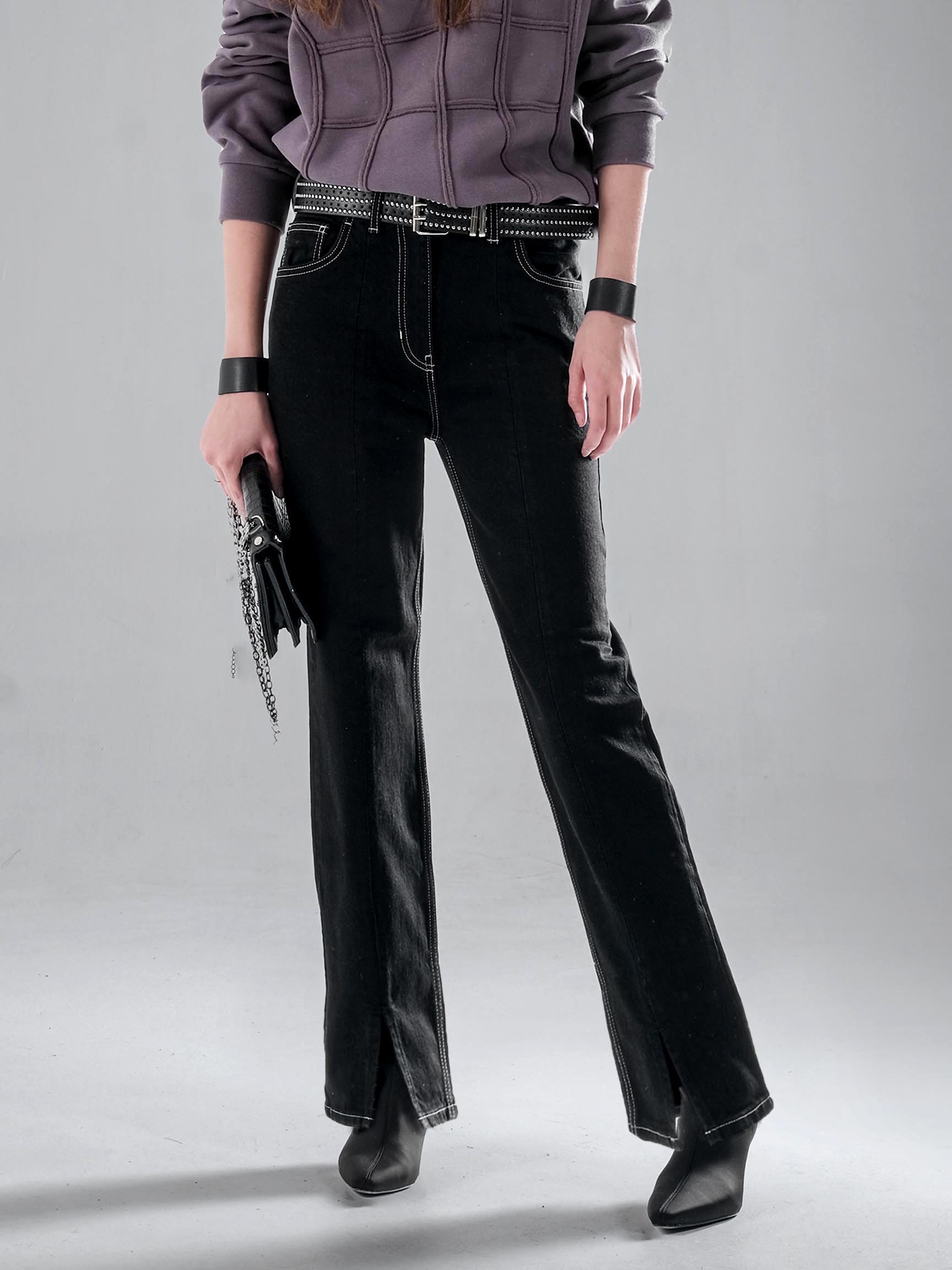 STRAIGHT FIT DENIM PANT