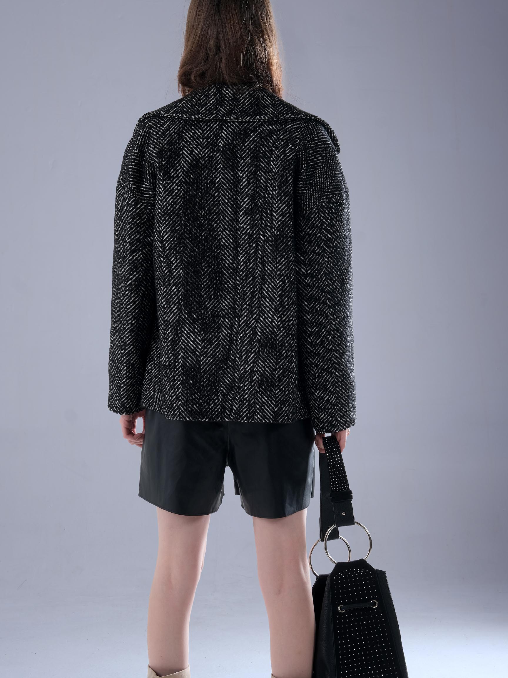 MEKHNA KOLEKSİYON YÜN KADIN CEKET