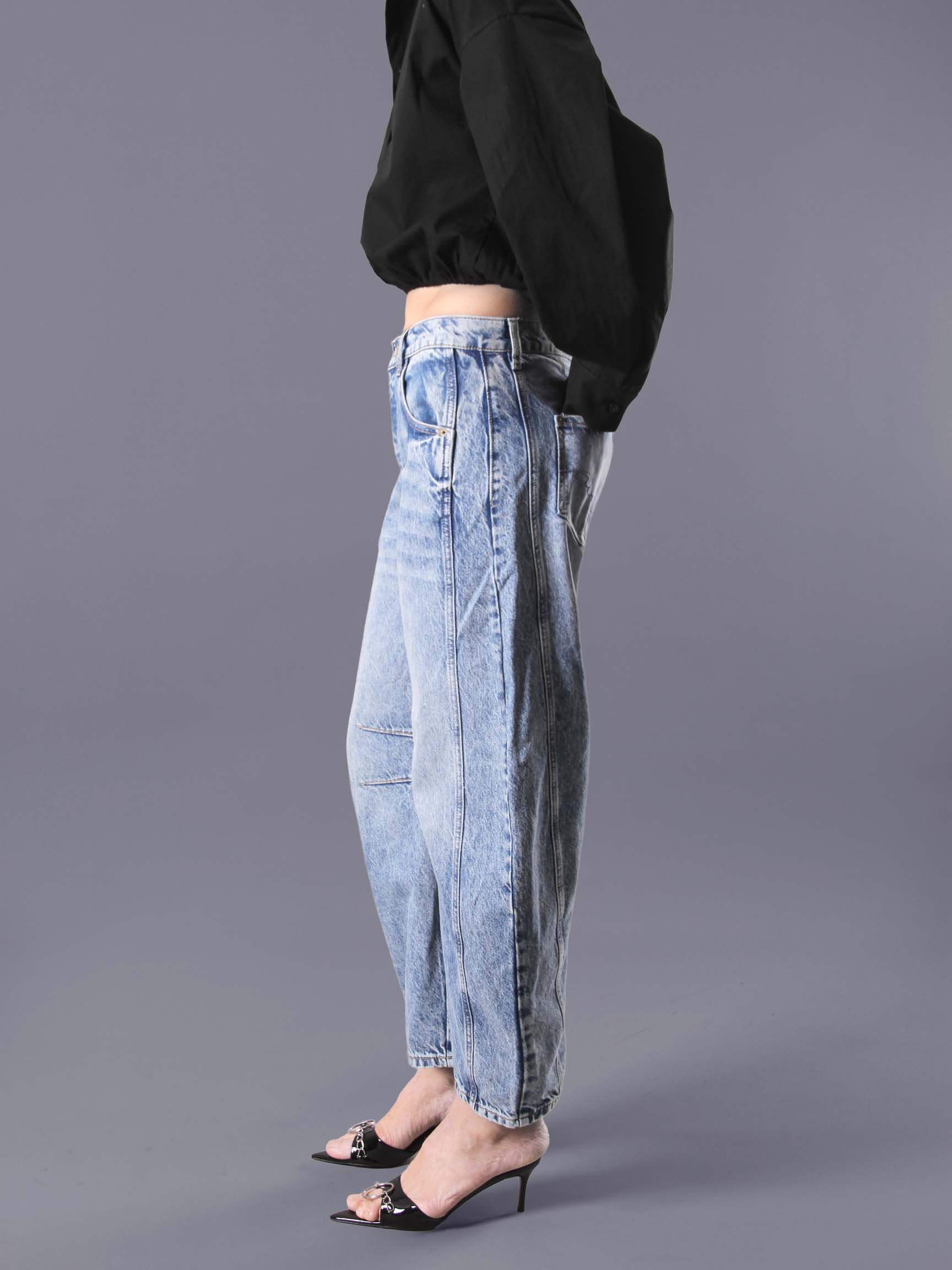 LABORER BARREL DENIM PANTOLON