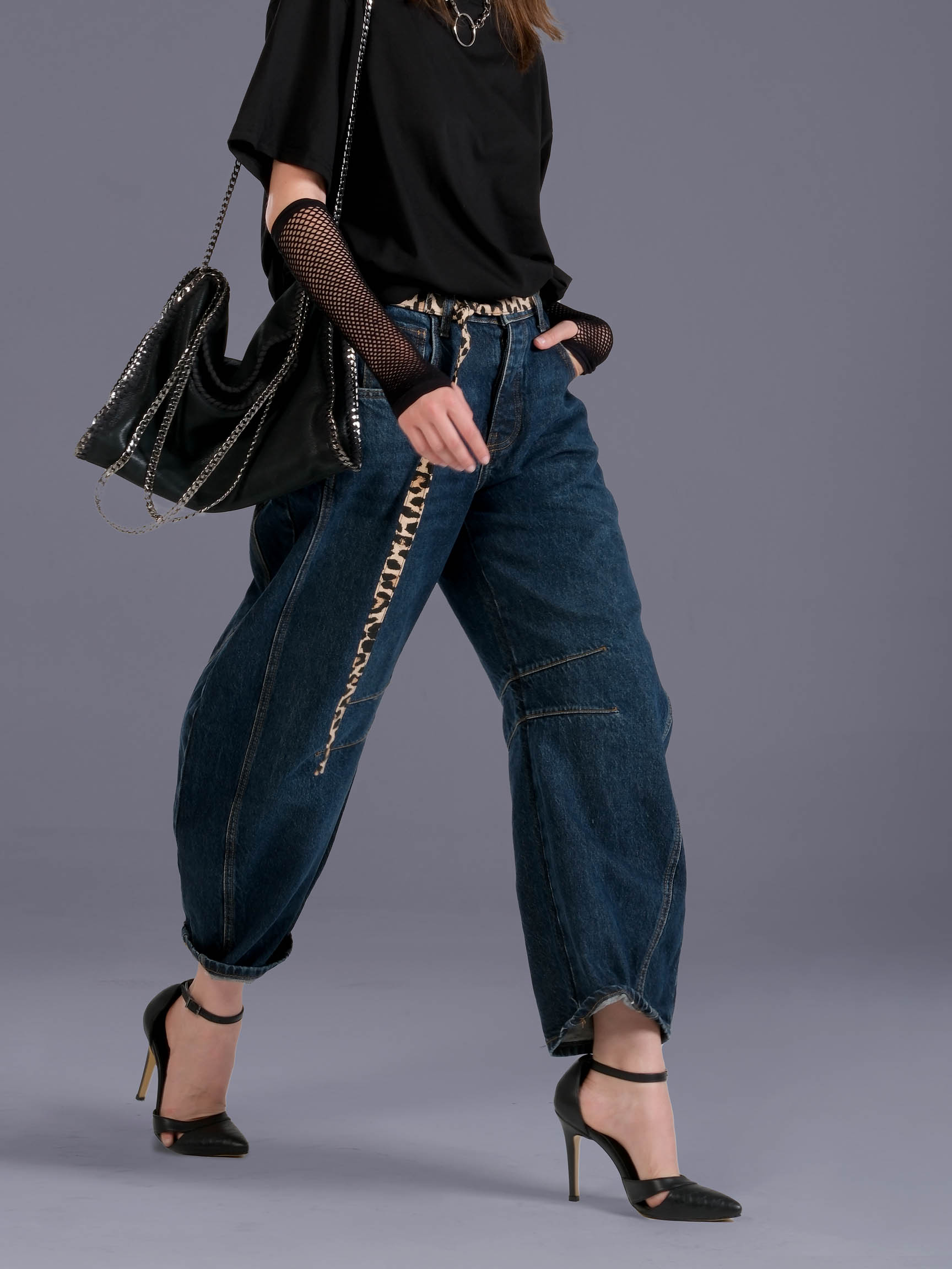 LABORER BALON DENIM PANTOLON - Lacivert