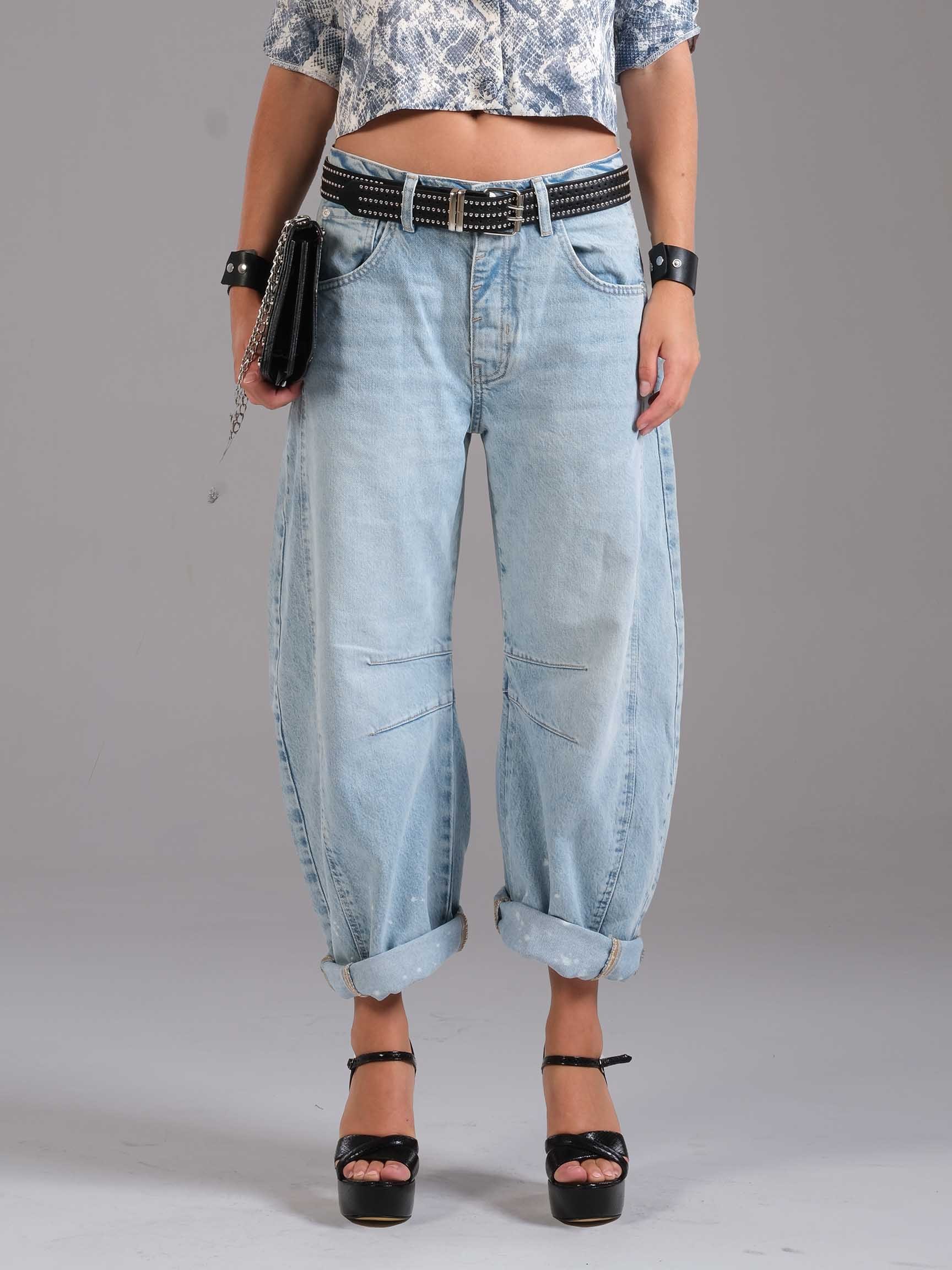 LABORER BALON DENIM PANTOLON