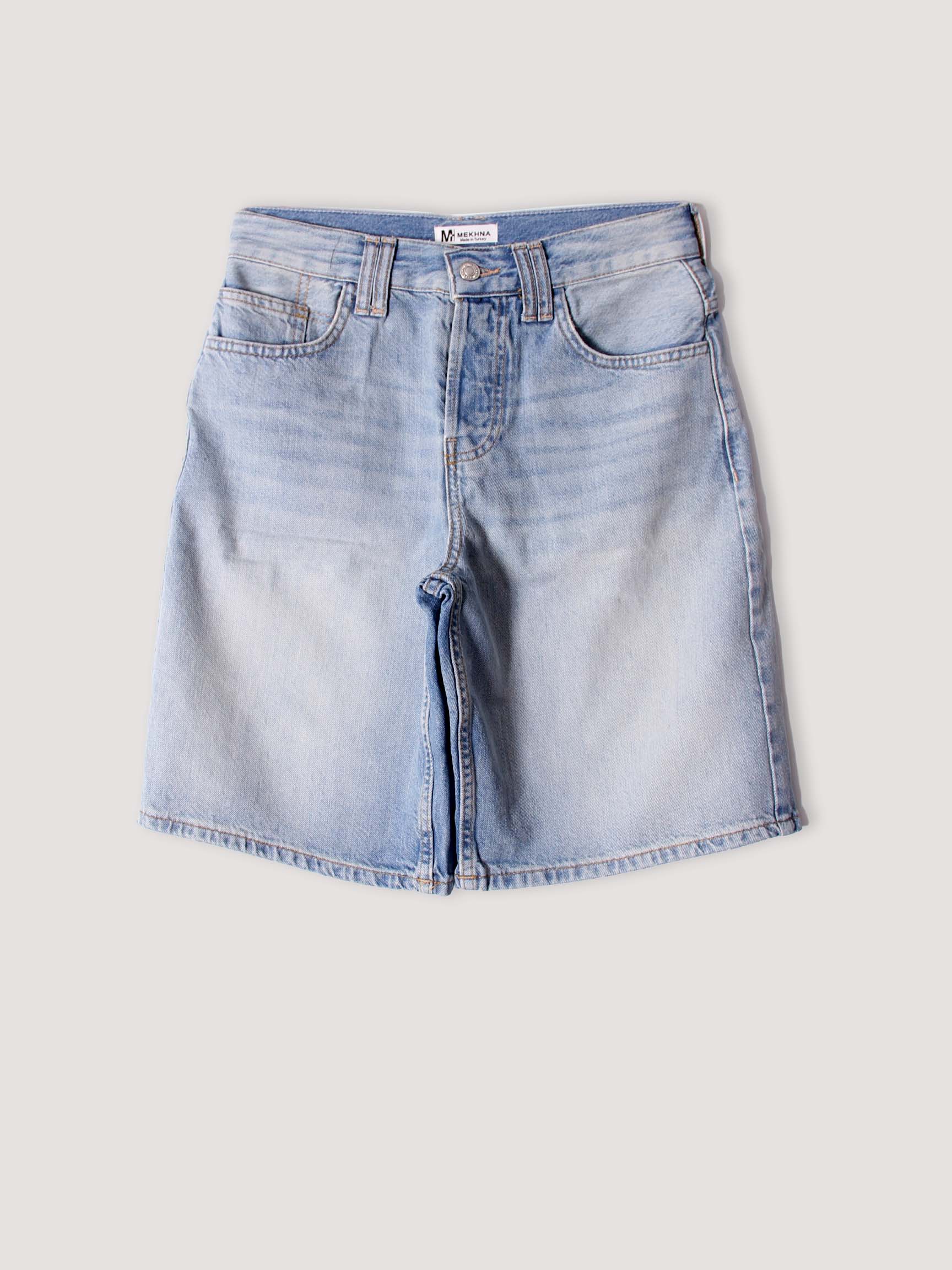 LOOSE FIT KADIN DENIM ŞORT