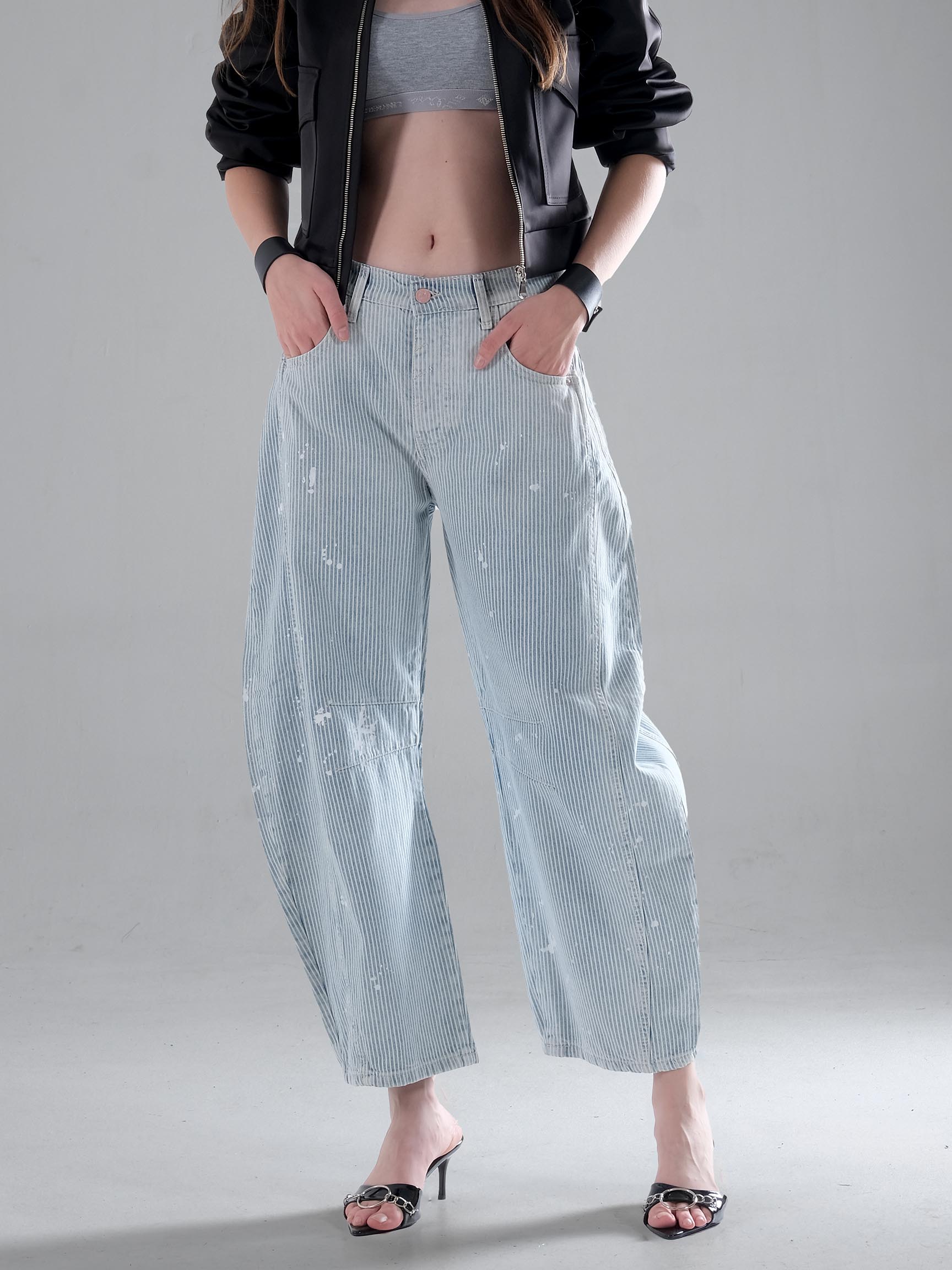 LABORER BALON DENIM PANTOLON