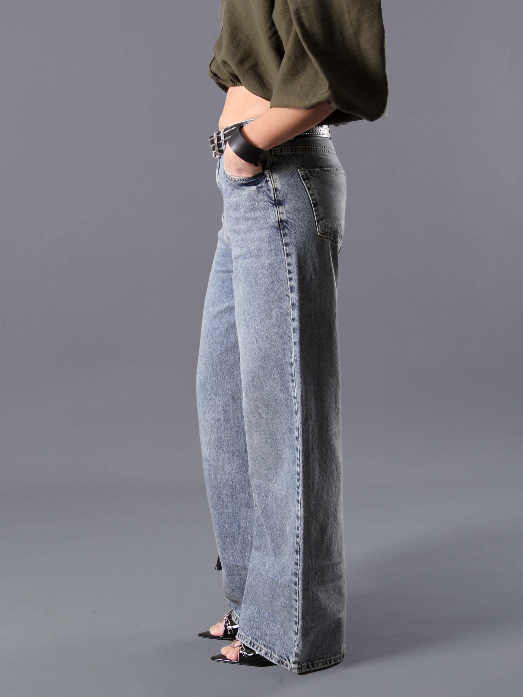 VICTORY LOOSE DENIM PANTOLON