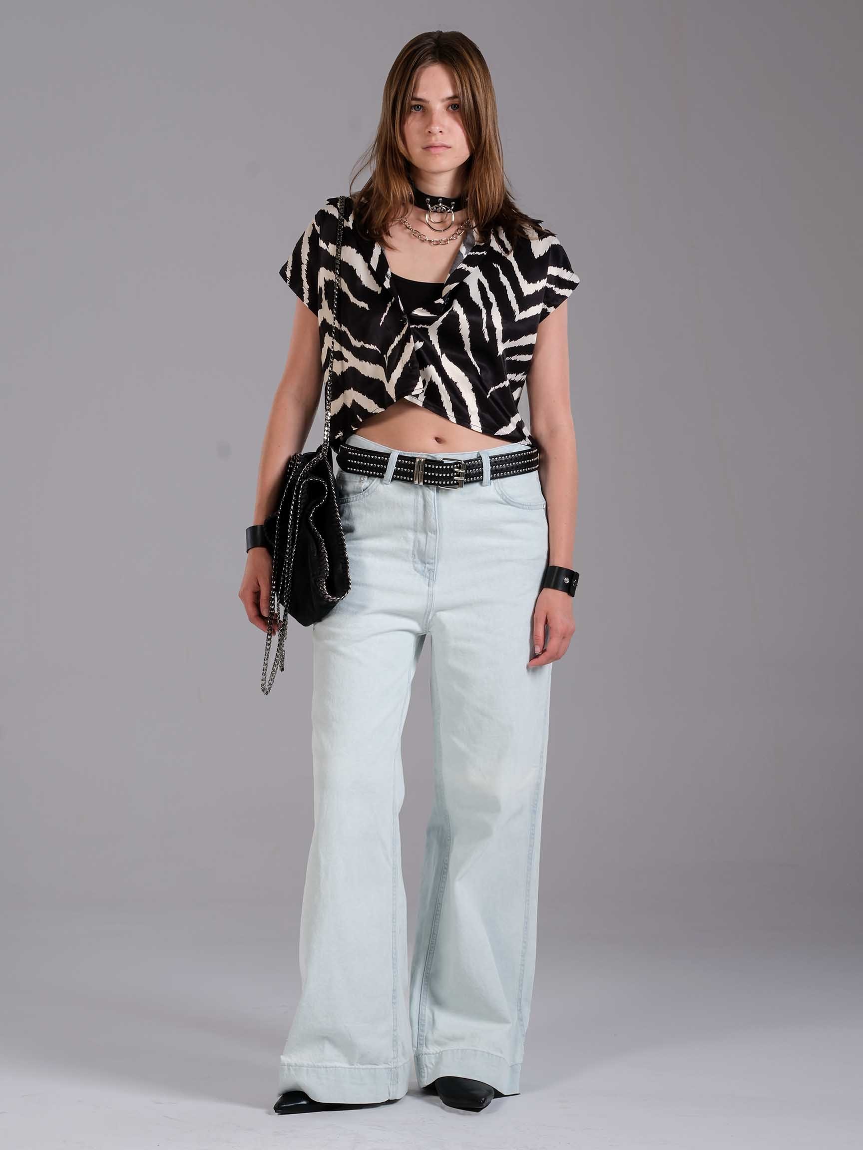 GENİŞ PAÇA KADIN LOOSE DENIM PANTOLON