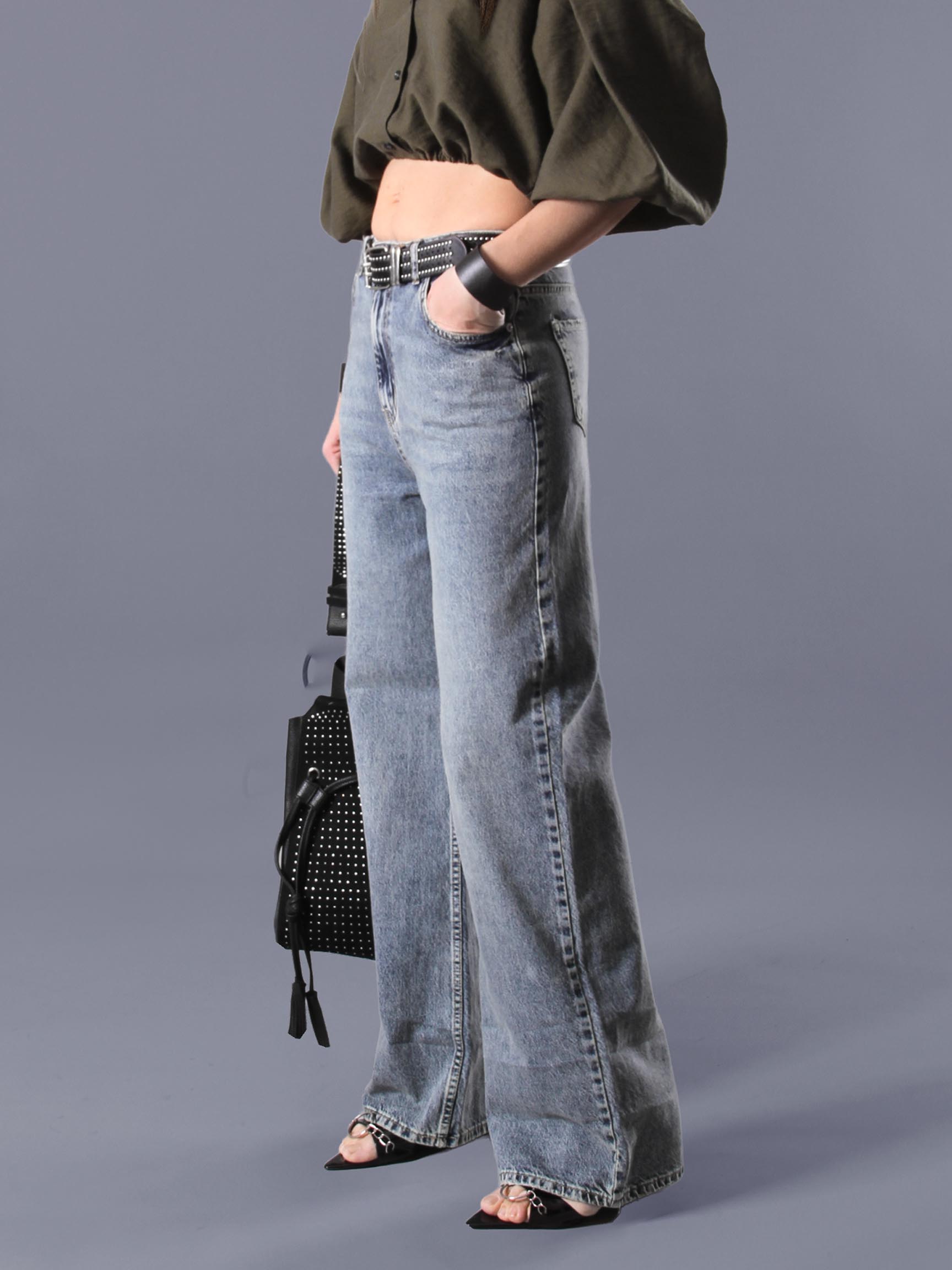 VICTORY LOOSE DENIM PANTOLON