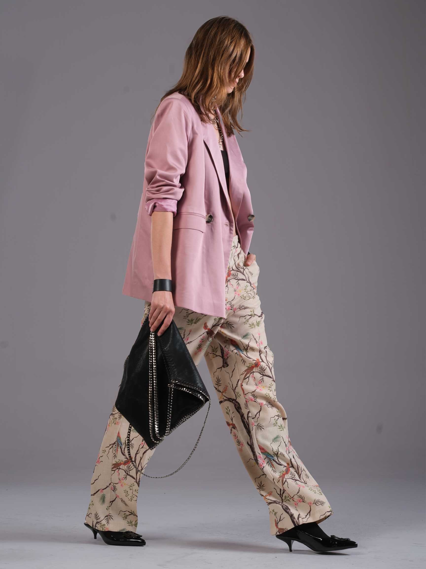 ÇİÇEK DESEN LOOSE KADIN PANTOLON