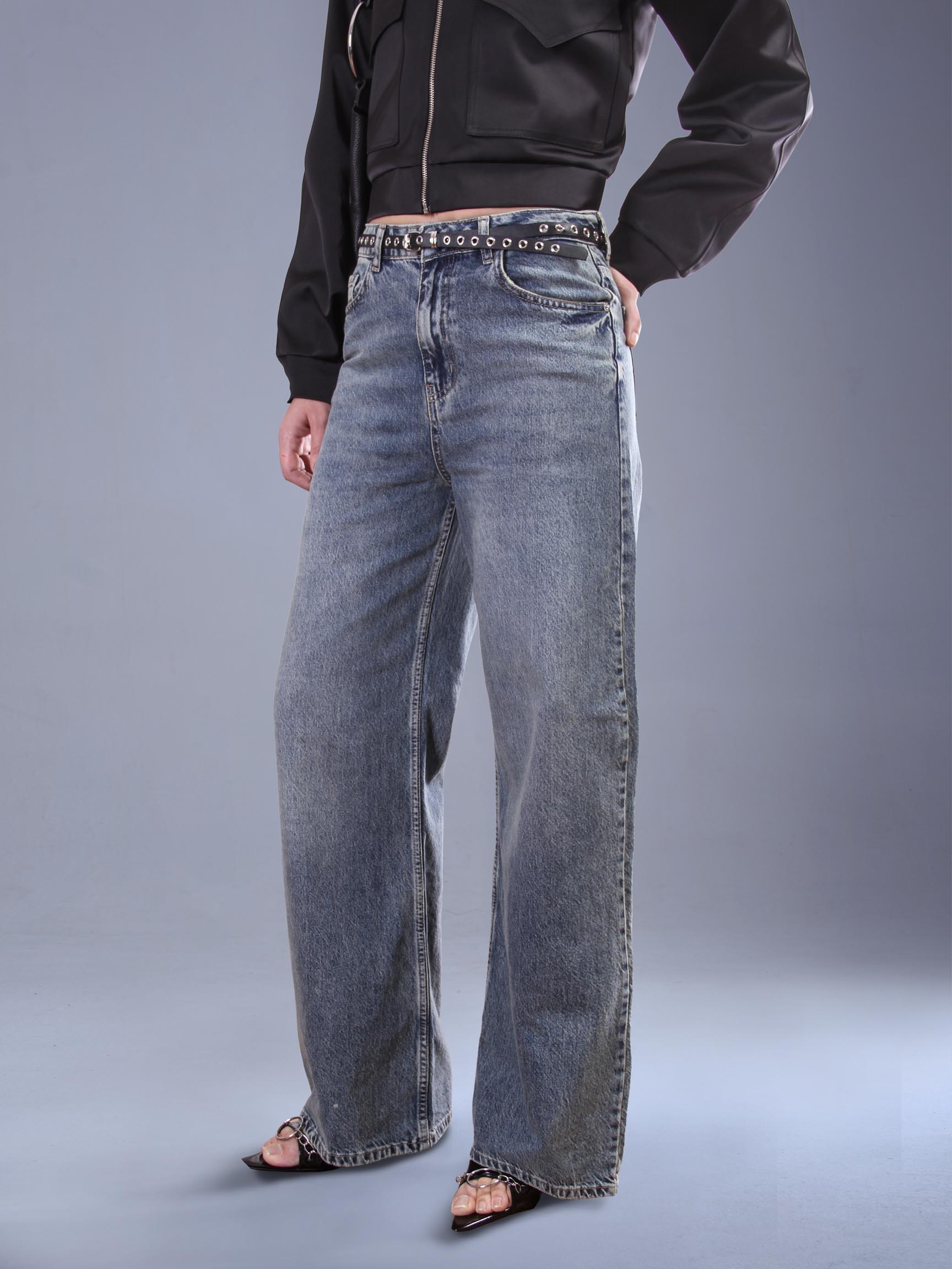 VICTORY LOOSE DENIM PANTOLON