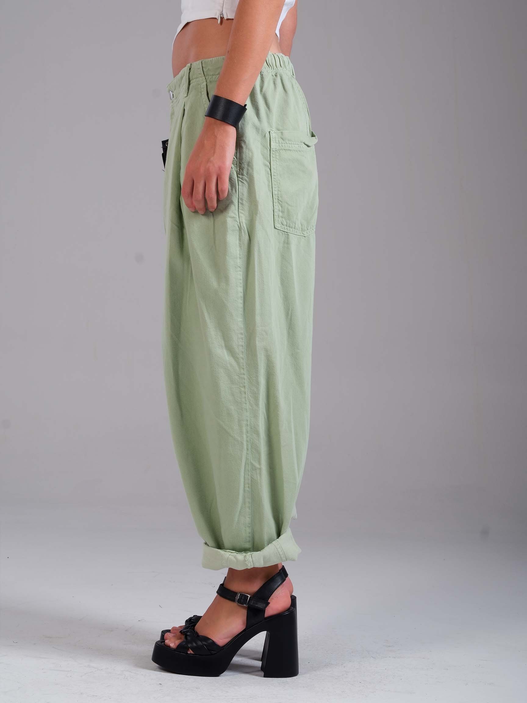 BAMBOO DENIM LOOSE KADIN PANTOLON