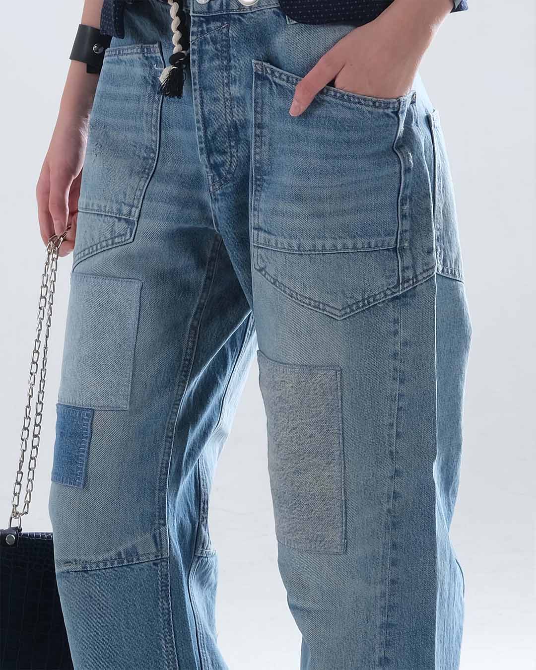 BOYFRIEND BARREL KADIN DENIM PANTOLON
