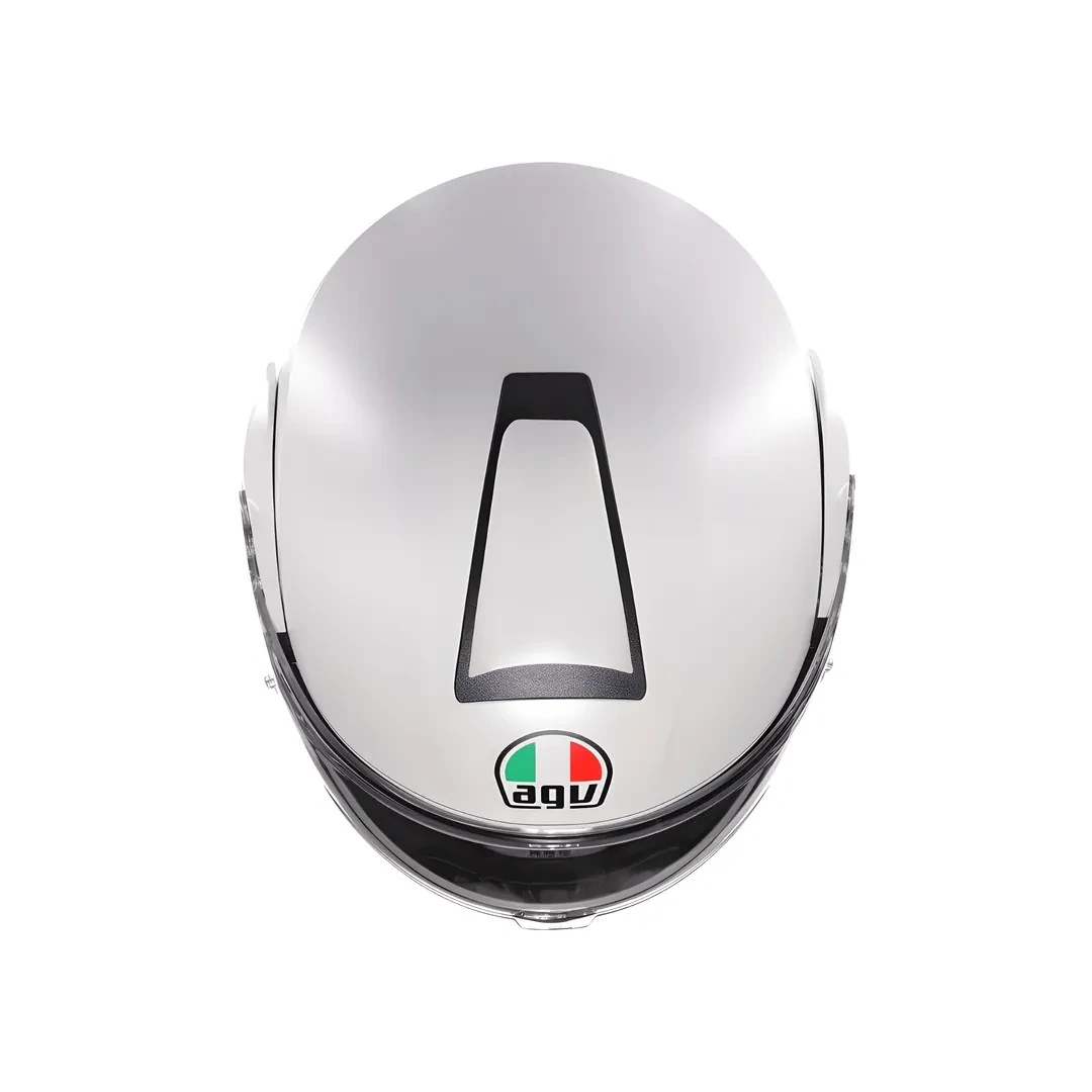 Kask AGV Street Modular Mono Matt Materia  Çene Açılır White