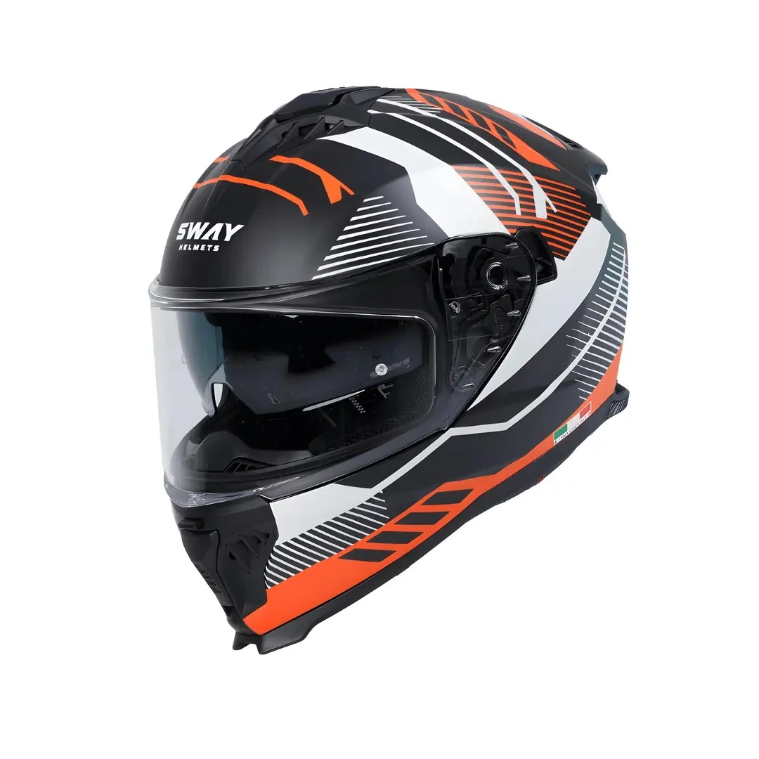Kask Sway SW865 Full Face Black Orange