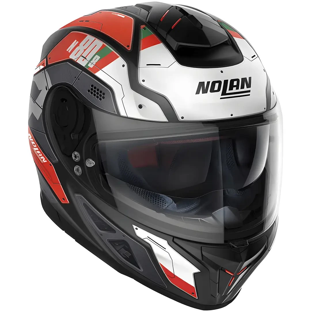Kask Nolan N80-8 Starscream NCom 035 White Red
