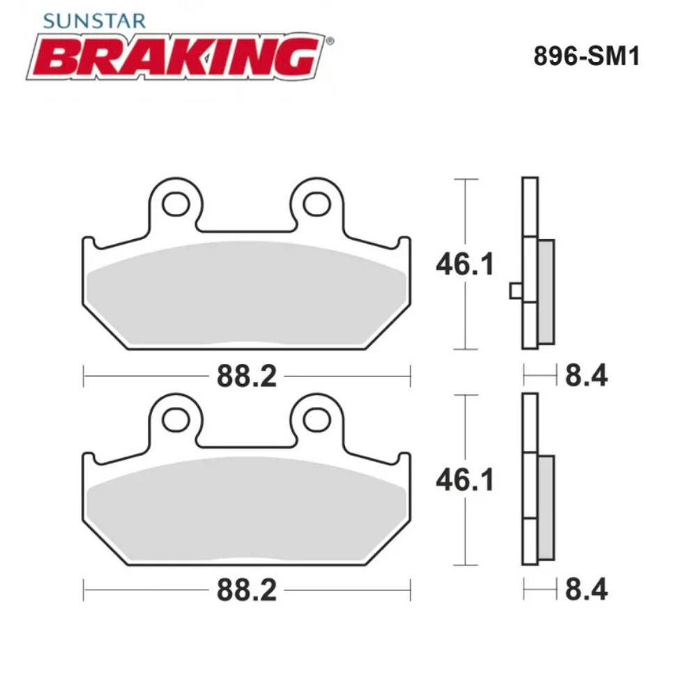 Fren Balatası Braking 896SM1