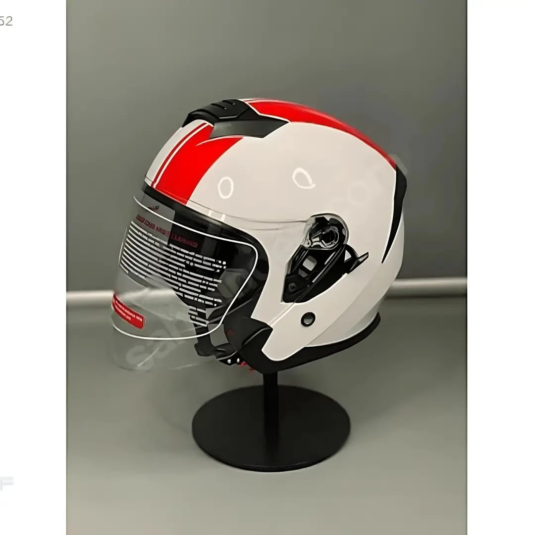 Kask Jiekai X2 White Red