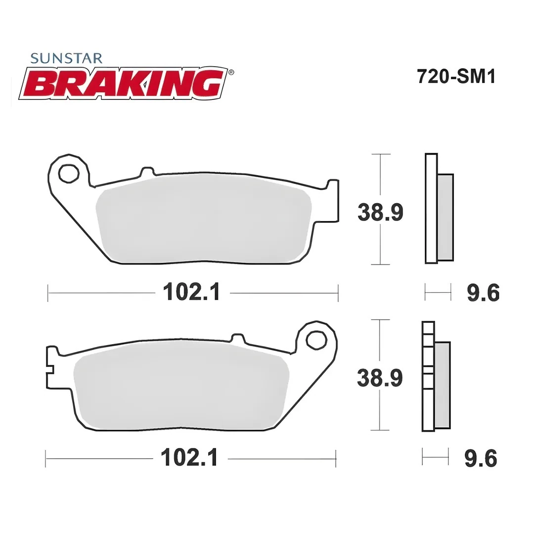 Fren Balatası Braking 720SM1
