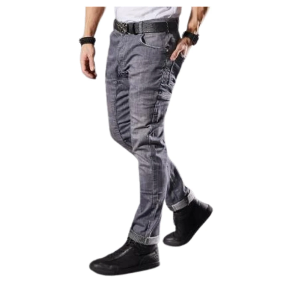 Pantolon 6021 Motobike Jeans EWAN Gri