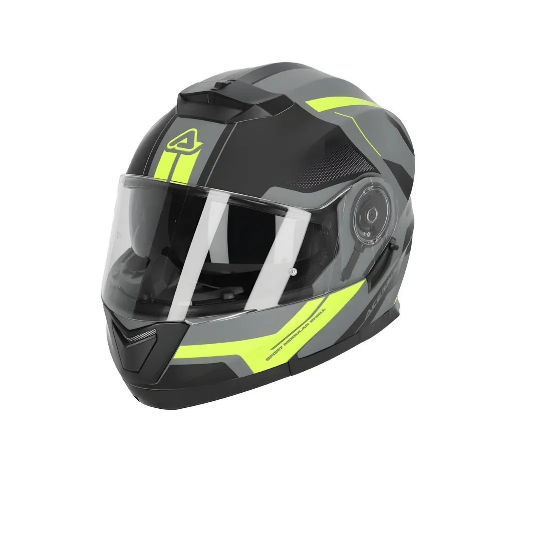 Kask Acerbis Serel 22-06 Gri Sarı
