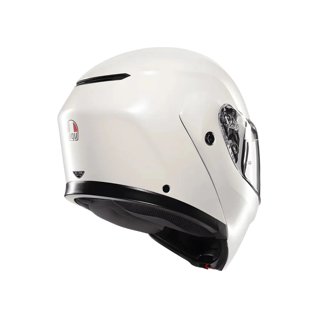 Kask AGV Street Modular Mono Matt Materia  Çene Açılır White