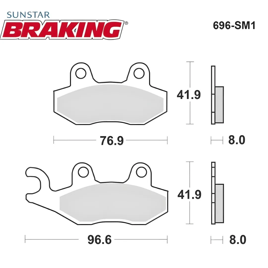 Fren Balatası Braking 696SM1