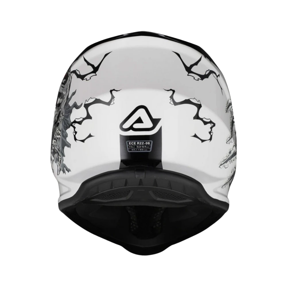 Kask Çocuk Acerbis Profıle  Beyaz Siyah