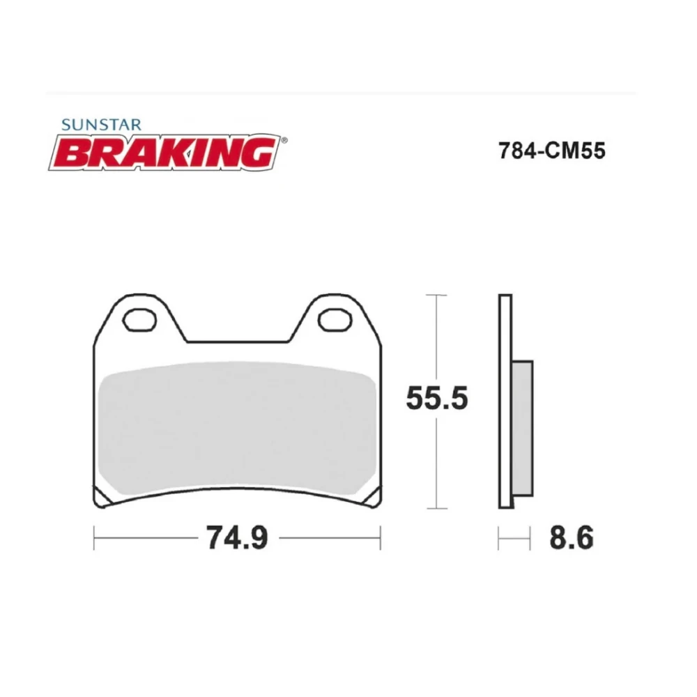 Fren Balatası Braking 784CM55