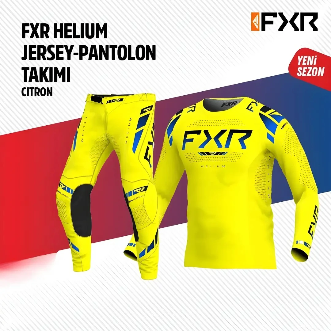 Jersey Pantlon Takımı Fxr Sarı Mavi