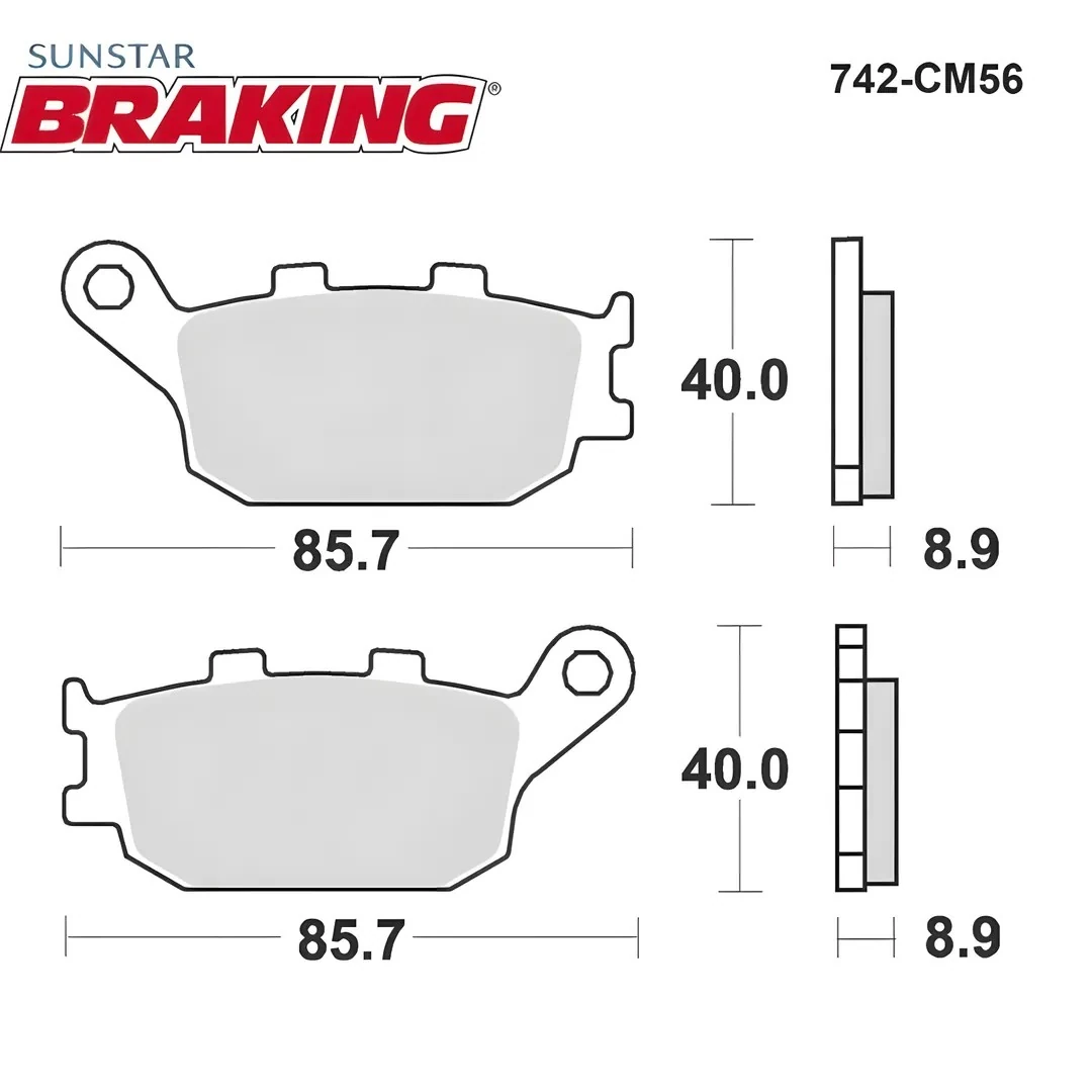 Fren Balatası Braking 742CM56