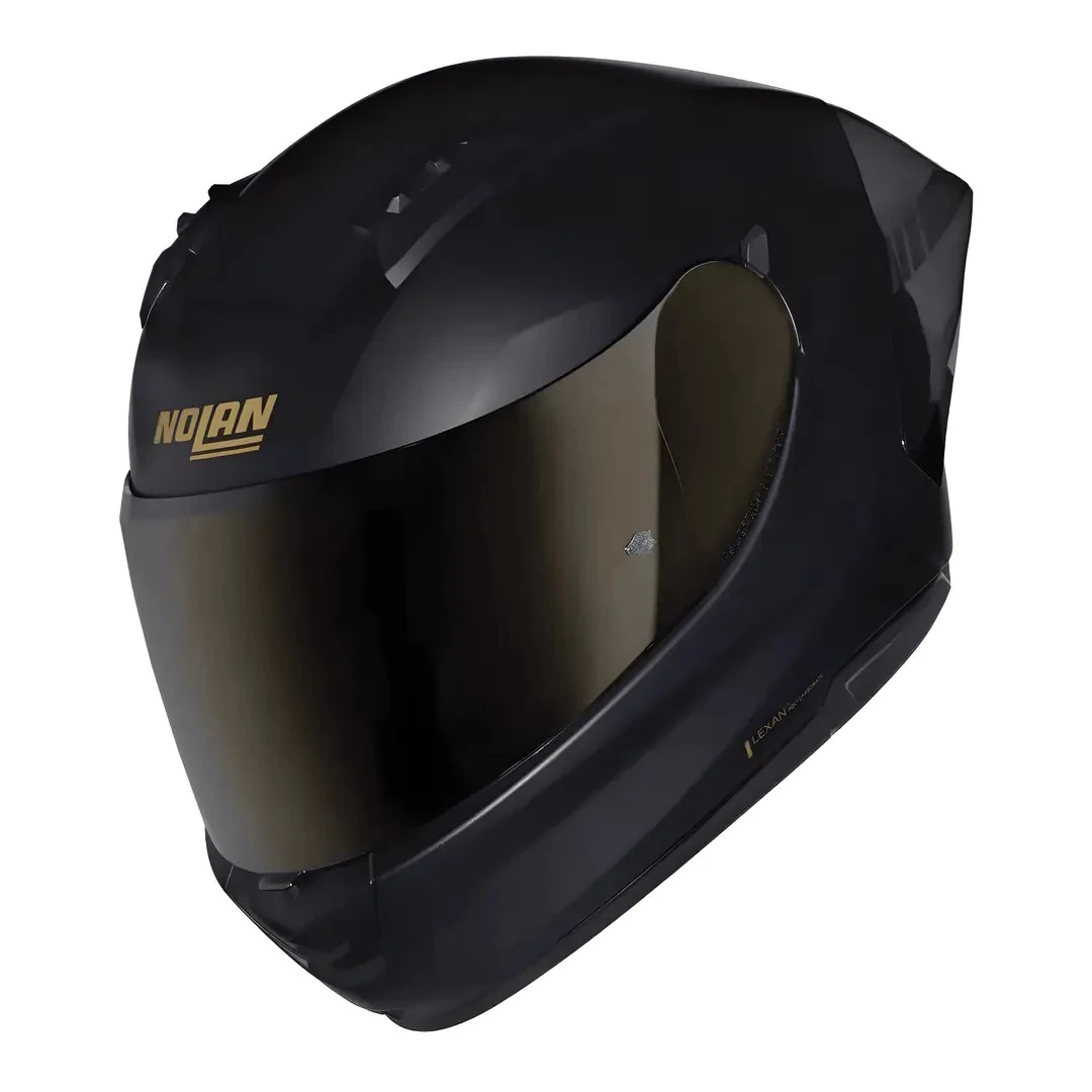 Kask Nolan N60-6 Sport Aureo 331 Kapalı  Mat Black Altın Cam