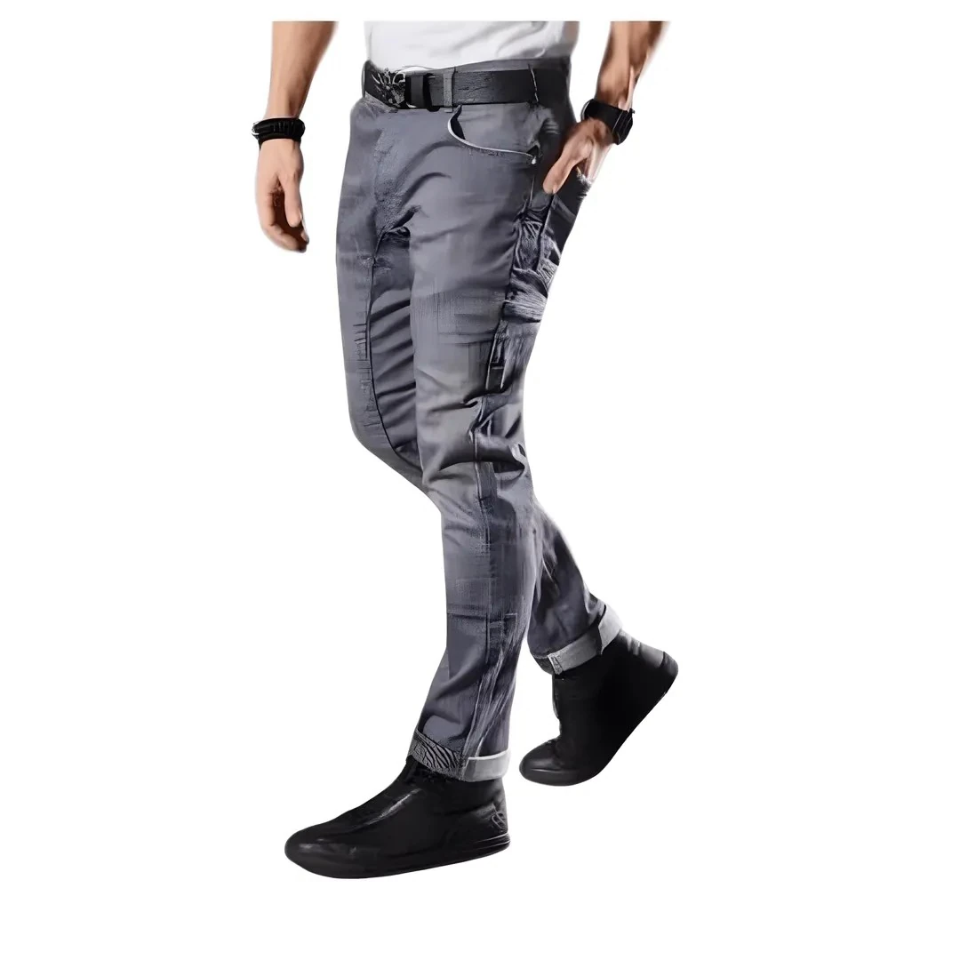 Pantolon 6021 Motobike Jeans EWAN Gri