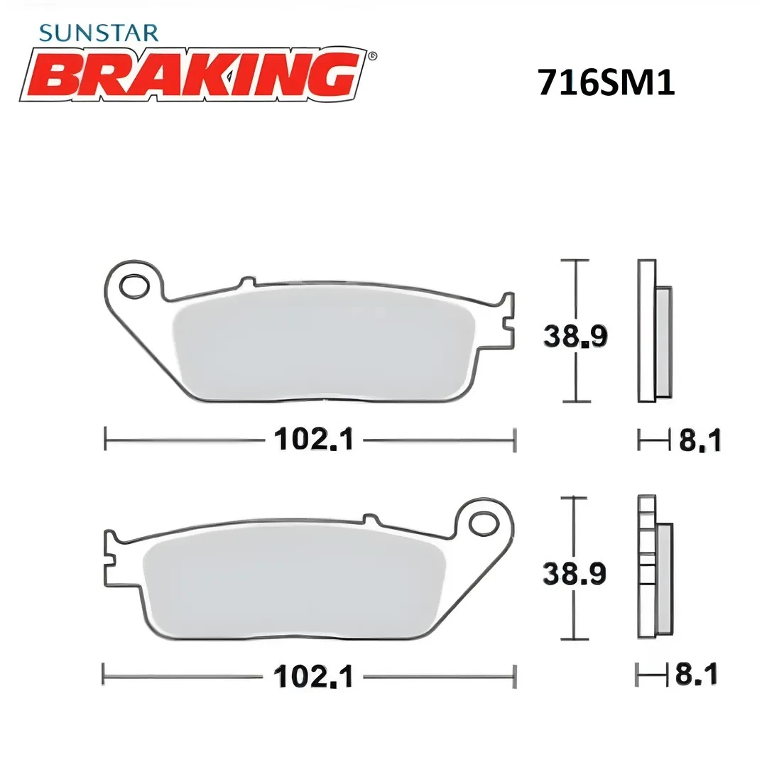 Fren Balatası Braking 716SM1