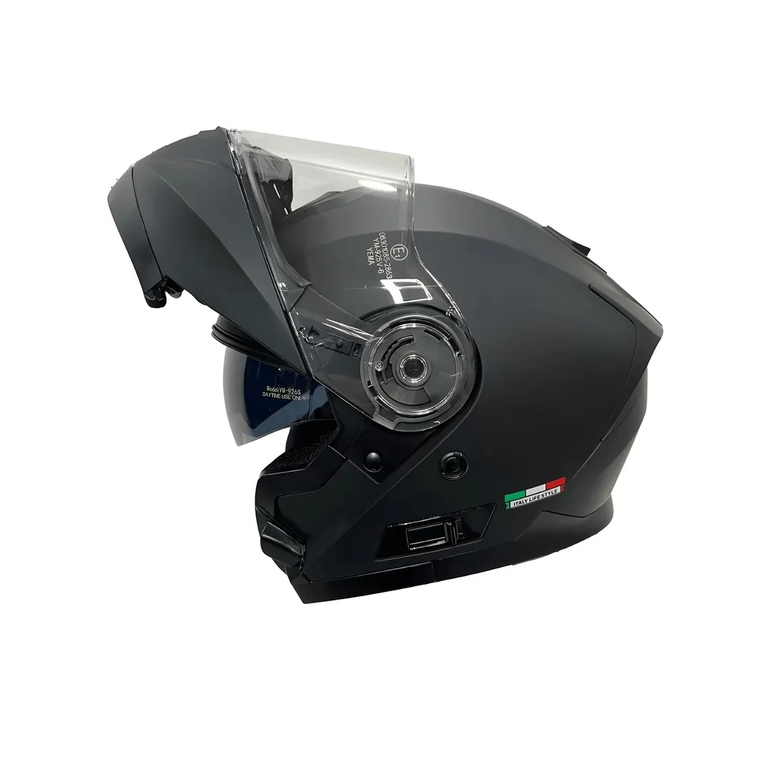 Kask Sway 926  Çene Açılır Mat Black