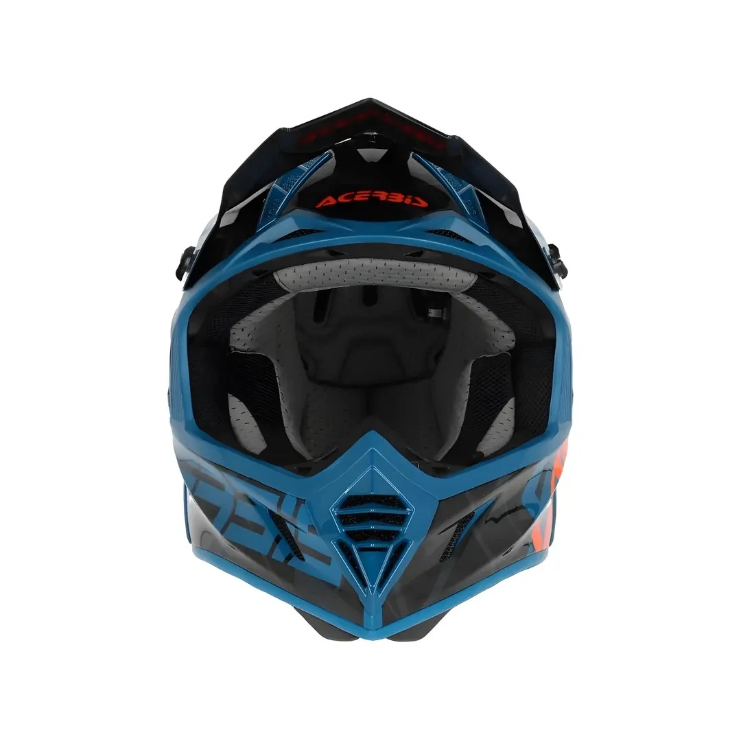 Kask Acerbis X-Track 22-06 Mavi Turuncu