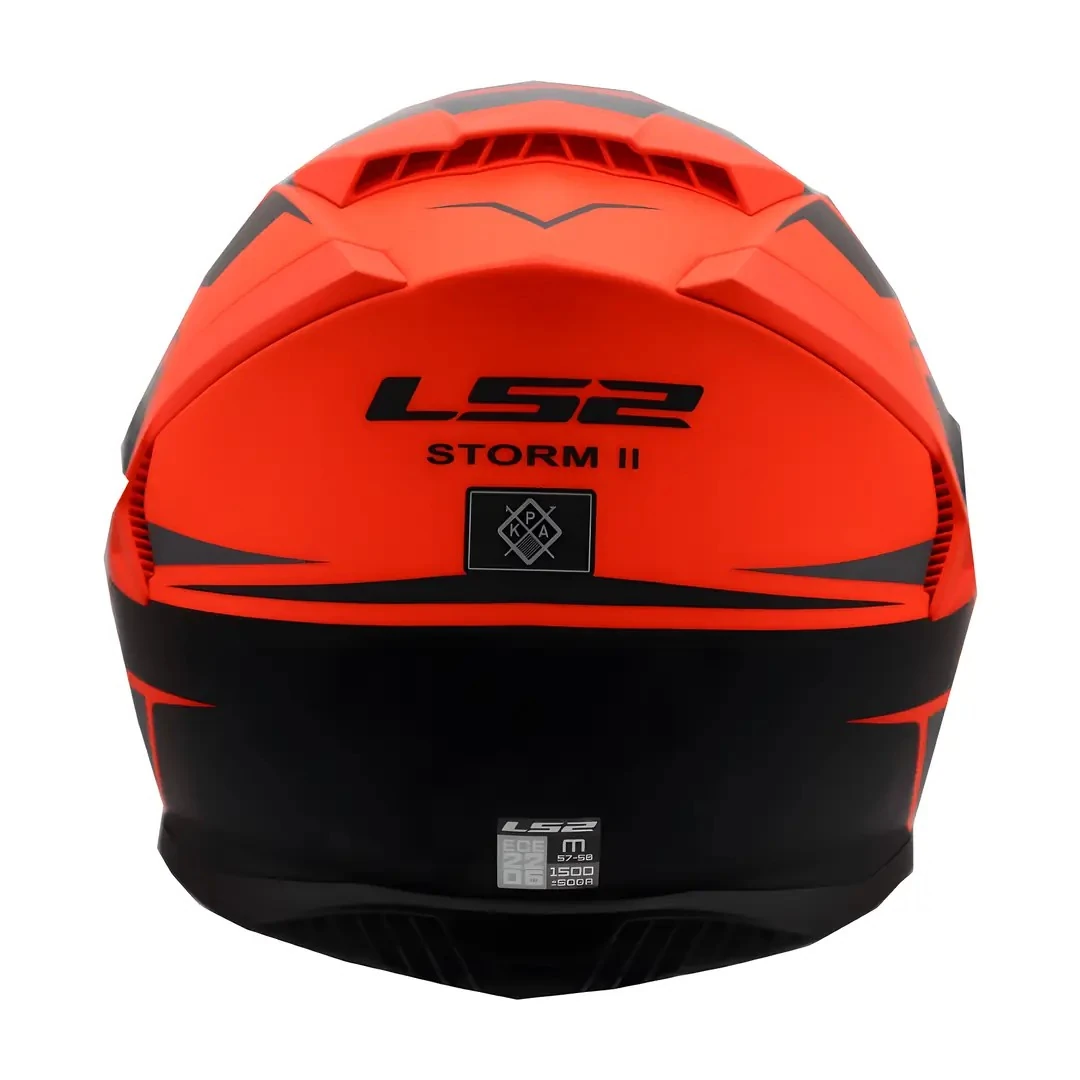 Kask LS2 FF800 Storm 2 First Mat Turuncu-Siyah