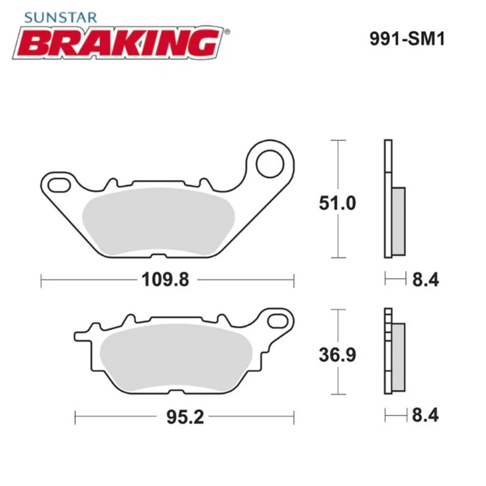 Fren Balatası Braking 991SM1