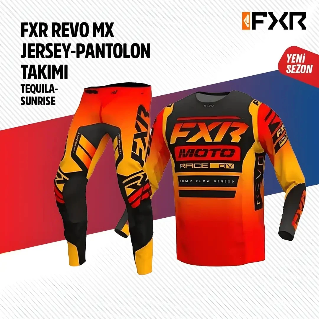 Jersey Pantolon Takımı Fxr Turuncu Siyah