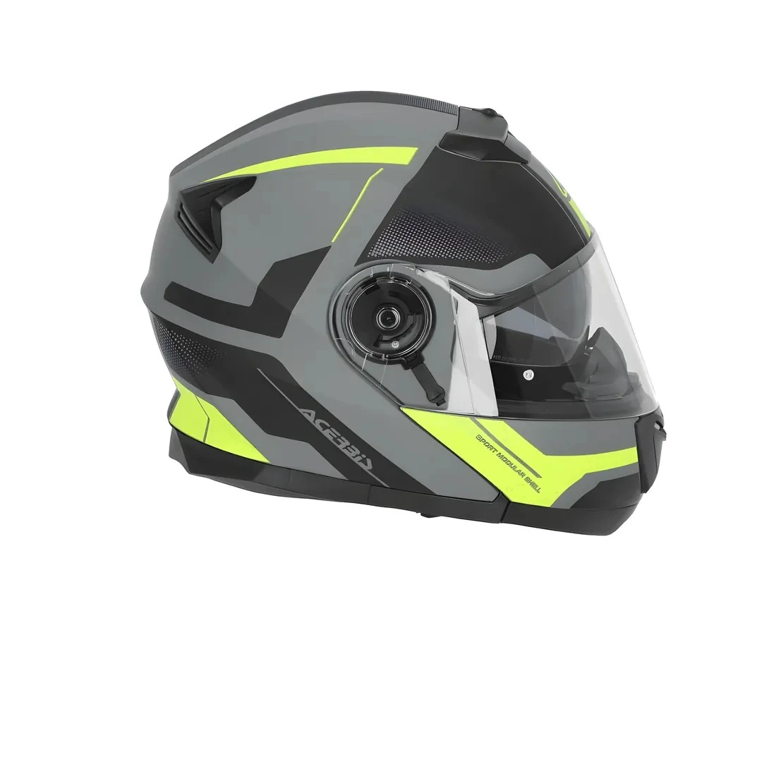 Kask Acerbis Serel 22-06 Gri Sarı
