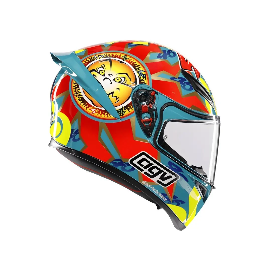 Kask AGV K1 S Rossi Mugello 1999 Configuration Kapalı