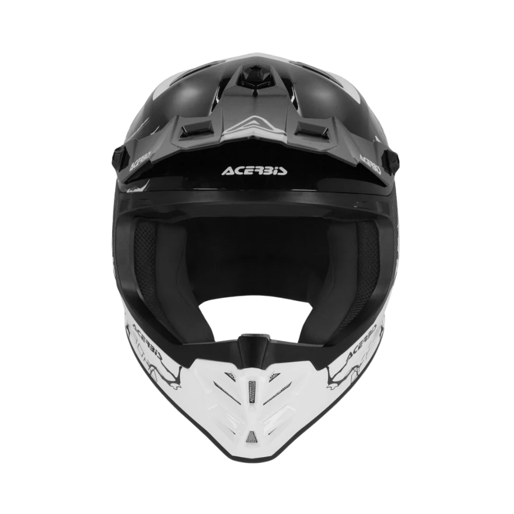 Kask Çocuk Acerbis Profıle  Beyaz Siyah