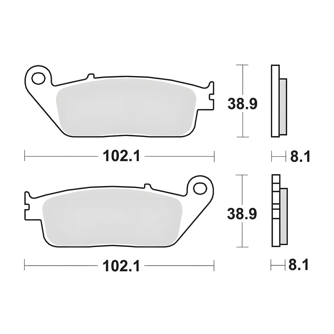 Fren Balatası Braking 716CM55