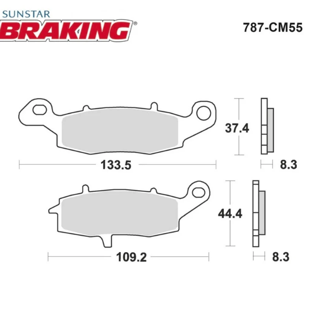 Fren Balatası Braking 787CM55