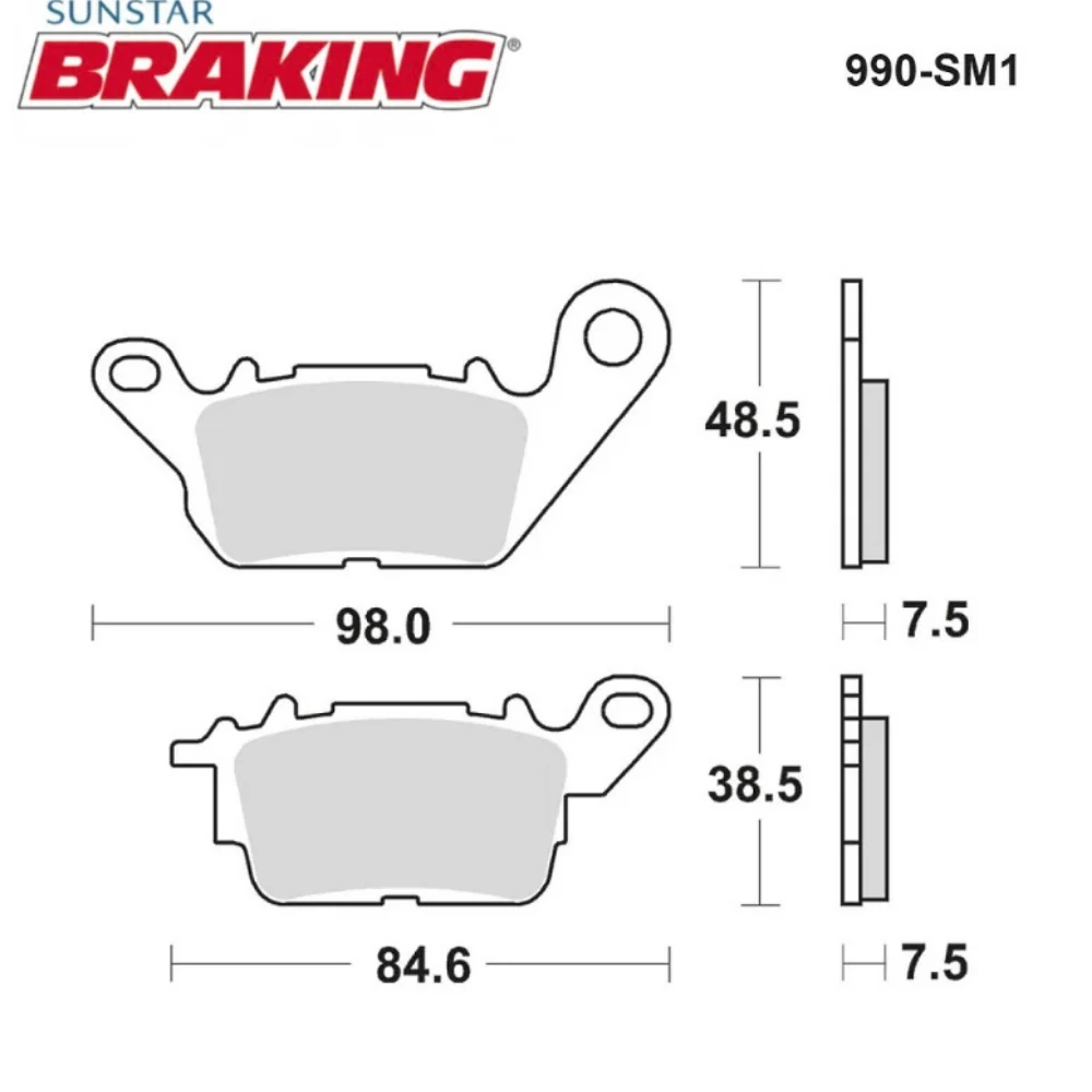 Fren Balatası Braking 990SM1