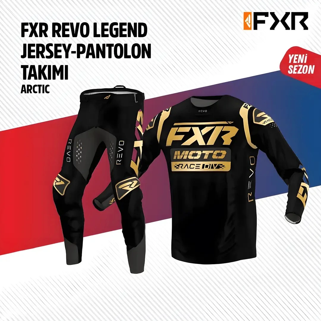 Jersey Pantlon Takımı Fxr Siyah Altın