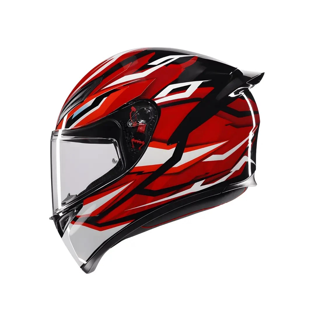 Kask AGV K1 S Lion  Configuration Kapalı Black Red White