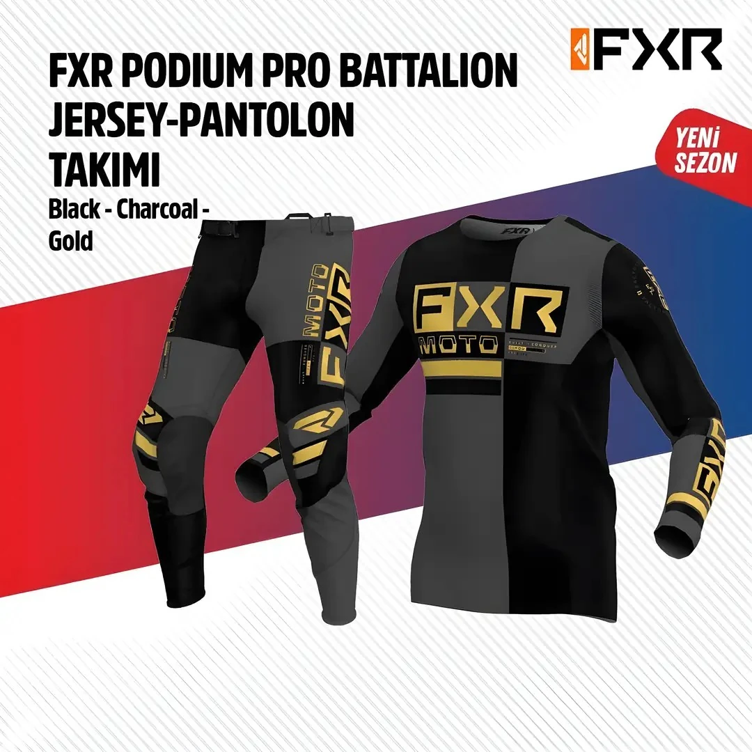 Jersey Pantlon Takımı Fxr Siyah Gri