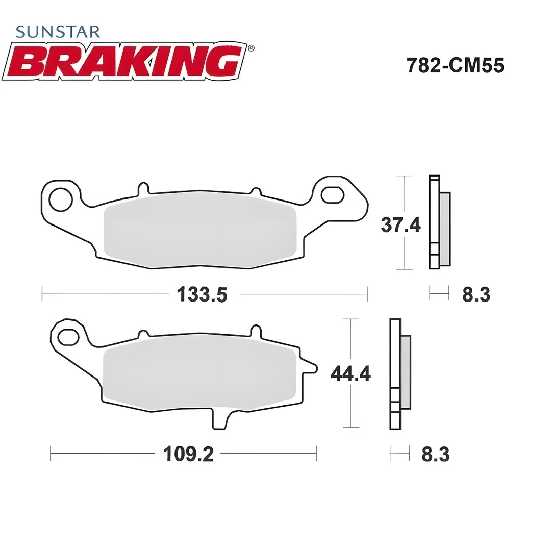 Fren Balatası Braking 782CM55