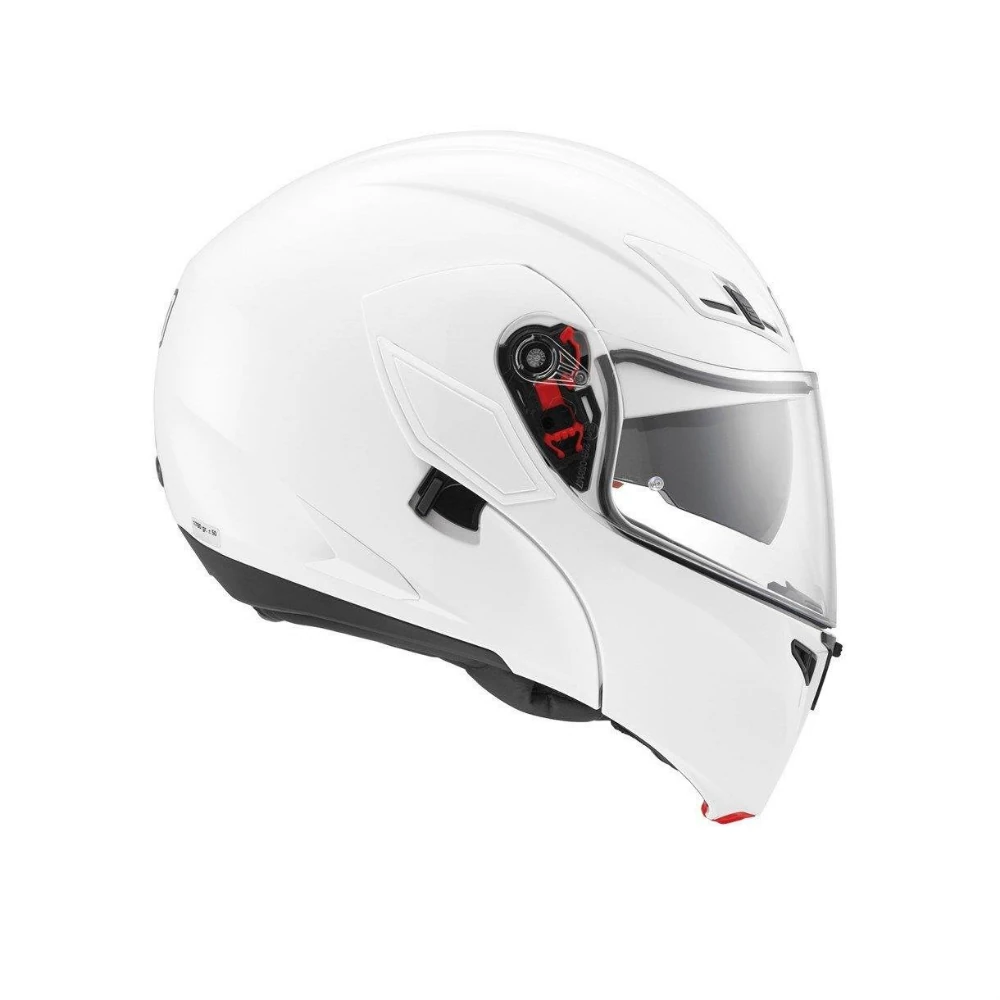 Kask AGV Compact St Sold Plk  Çene Açilir White