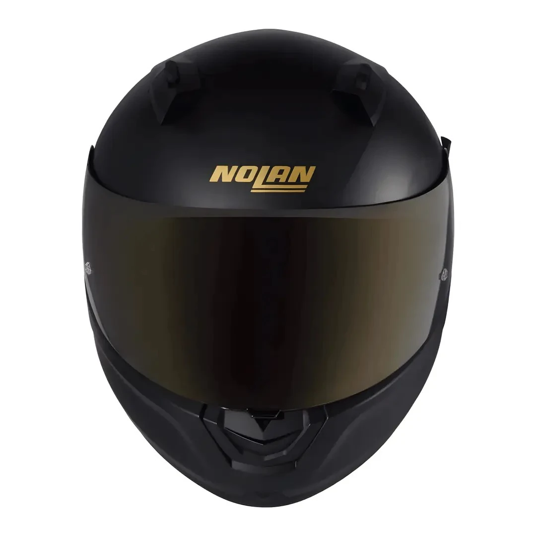 Kask Nolan N60-6 Sport Aureo 331 Kapalı  Mat Black Altın Cam