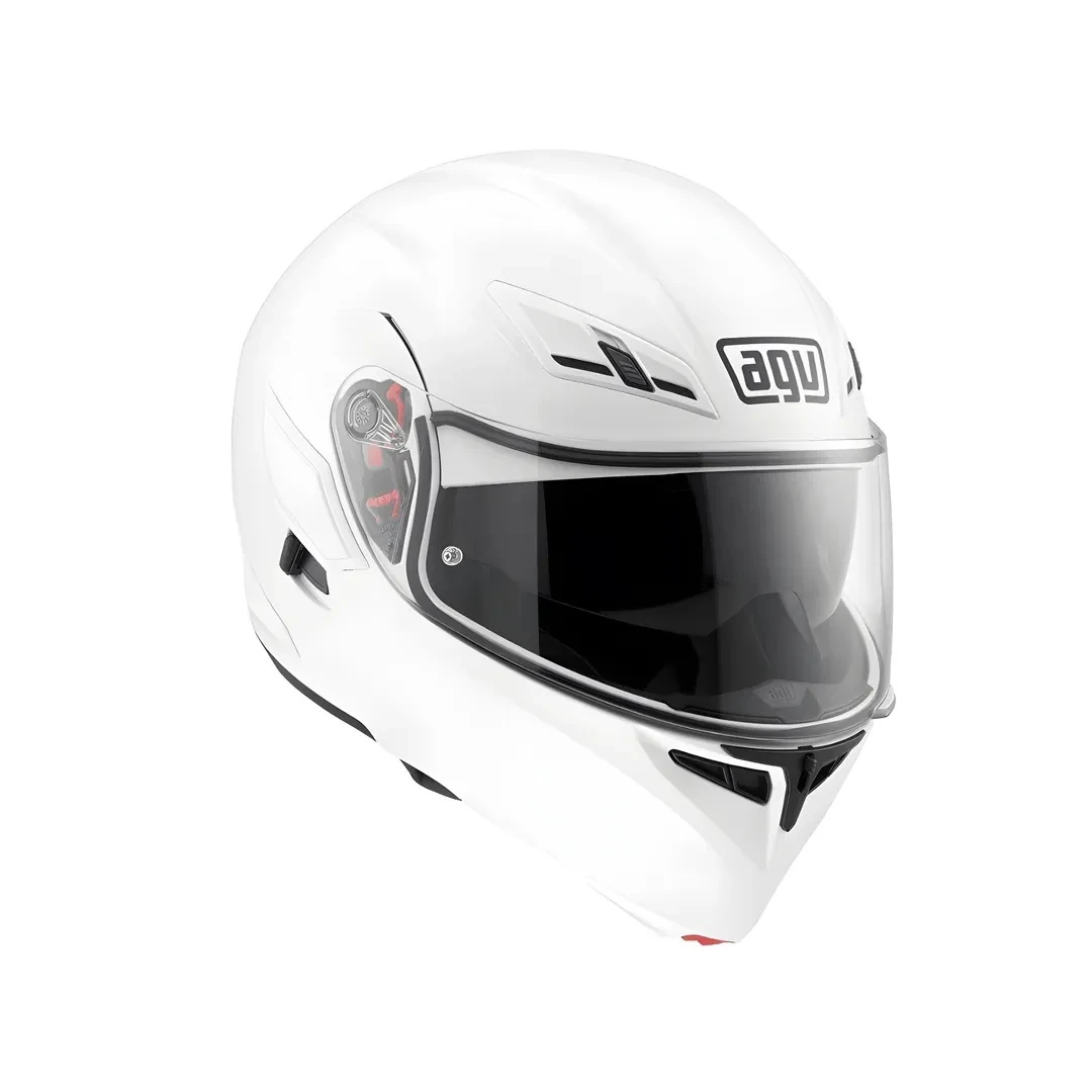 Kask AGV Compact St Sold Plk  Çene Açilir White